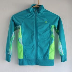 Champion Girls Sz S (6-7) Athletic Zip up Jacket